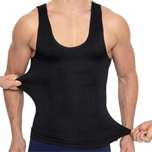 Sweet Sauna Myreınıng Bel Göğüs Göbek ve Karın Bölgesi Toparlayıcı Sıkılaştırıcı  Dik Duruşu Yardımcı Jinekomasti Erkek Siyah Atlet Korse