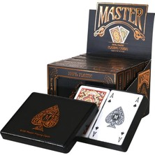 Master Plastik 2'li Oyun Kağıdı (Mika Kutu)