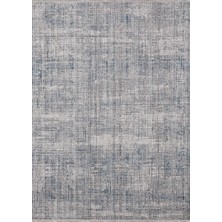 Seyran Halı 2701 Vintage Desenli Modern Halı | Leke Tutmaz, Antialerjik, Gri Mavi Tonlu Halı