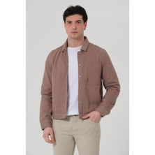 Pique 26EG1010 ERKEK GÖMLEK Çıtçıt Kapamalı Cep Detaylı Erkek Gömlek