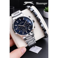 Slazenger 2 Yıl Garantili Iç Fonksiyonları Aktif 10 Atm Suya Dayanıklı Erkek Kol Saati FG.SL.2511.03