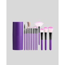 isiltikidsmoda 12 Parça Makyaj Fırça Seti – Profesyonel ve Günlük Kullanıma Uygun - Lisinya