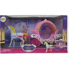 isiltikidsmoda Faytonlu At Arabası Seti - SS099-C (Lisinya)