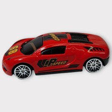 isiltikidsmoda Metal Mini Arabalar  8 cm - Kırmızı - 4 (Lisinya)