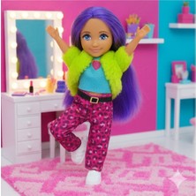 isiltikidsmoda Ankiki Moda Ikonu Bebek Figür 13 cm  - Mor Saçlı Hip-Hop Rüzgarı  (Lisinya)