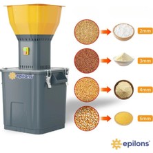 isiltikidsmoda Lisinya Pro 1300W Elektrikli Tahıl ve Baharat Öğütücü – 0,6-8 mm Ayarlanabilir Granül, Paslanmaz Çelik ( Lisinya )