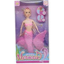 Deniz Kızı Işıklı Bebek - 2348/1-3 - Pembe (Lisinya)