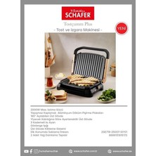 Schafer Tostçumm Plus Tost ve Izgara Makinesi, 2000W Yeni Ürün