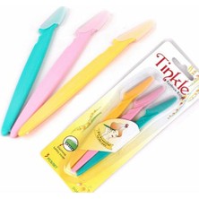 isiltikidsmoda Tinkle Kaş Usturası 3'lü Set - Mükemmel Kaşlar Için Hassas ve Etkili Aracınız ( Lisinya )