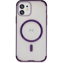 Uravas Store Iphone 12 Hilton Magsafe Kapak - Derin Mor