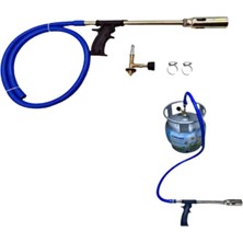 isiltikidsmoda Profesyonel Gazlı Pürmüz Alev Tabancası Hortumlu Lpg Yakıcı Ateş Başlatma ve Tamir Aleti - Lisinya