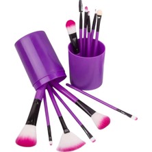 isiltikidsmoda Makyaj Fırçası 12 Parça Set Yumuşak Uçlu Göz Makyajına Uygun Hafif ve Taşınabilir Çanta - Lisinya