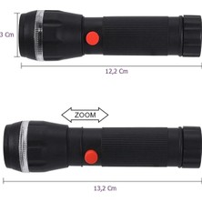 Uravas Store PS-7083 Plastik Zoomlu Pilli El Feneri