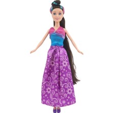 isiltikidsmoda Prenses Bebek 30 cm - 66774 -3 - Mor  (Lisinya)