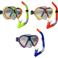 isiltikidsmoda Yetişkin Maske ve Şnorkel Safari Dalış Seti - 2356A/121CSB (Lisinya)