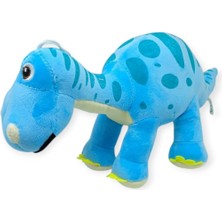isiltikidsmoda Sevimli Peluş Dinazor Turko Dino 35 cm - Mavi (Lisinya)