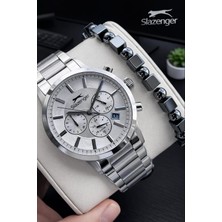 Slazenger 2 Yıl Garantili Iç Fonksiyonları Aktif 10 Atm Suya Dayanıklı Erkek Kol Saati FG.SL.2511.01