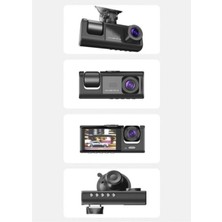 isiltikidsmoda G-Sensör ve Hareket Algılama Destekli 1080P Araç Içi Güvenlik Kamerası - Lisinya