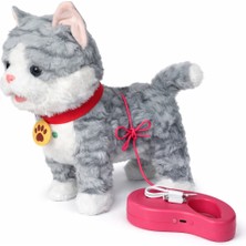 Selin Toys Şarjlı Dev Boy Kumandalı Yürüyen Müzikli Kedi
