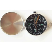 isiltikidsmoda Mini Taşınabilir  Kapaklı Cep Saati Model Alüminyum Iğne Kılıtlı  Pusula G451 - Lisinya