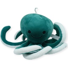 isiltikidsmoda Peluş Sevimli Ahtapot 30 cm - Yeşil (Lisinya)