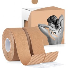 Kinezyo Ağrı Bandı 2.5 cm x 5 M Ten Rengi