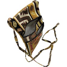 isiltikidsmoda Otantik Desenli Fermuarlı Askılı Çanta Özel Dikim - GS301 (Lisinya)