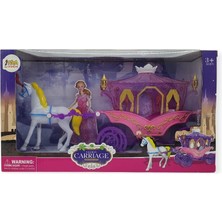 isiltikidsmoda Faytonlu At Arabası Seti - SS099-B (Lisinya)