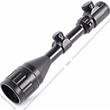 isiltikidsmoda 3-9X50AOEG Çıft Işıklı Retikül Optik Görüş Kapsamlı Zoomlu  Dürbün(B) ( Lisinya )