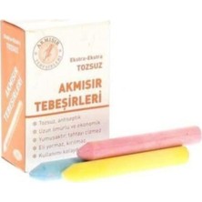 Akmısır Akmisir Tebeşir 15 Li Karışık Renkli 1 Kutu Ekstra Uzun Ömürlü ve Ekonomik Kullanım