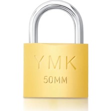 Uravas Store Eko Sarı Boyalı Kısa Kancalı Asma Kilit 50MM