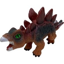 isiltikidsmoda Soft Dinazor Neon Gözlü 24 cm -LD6206B-STEGOSAURUS (Lisinya)