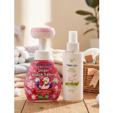 Baby Icon Çilek Kokulu Hijyen Seti - Çilek Kokulu Vegan Parabensiz Köpük Sabun ve Bebek Kolonyası