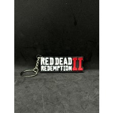 Goka 3D Craft Red Dead Redemption 2 (Rdr2) Özel Tasarım 3D Anahtarlık - Oyuncu Anahtarlık