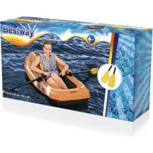 isiltikidsmoda Tek Kişilik Bot Hydroforce 155 x 97 cm Bestway + Kürek - 61078 (Lisinya)