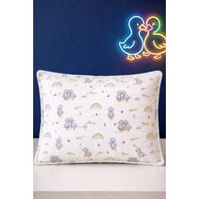 More Home Müslin Bebek Yastık Kılıfı Kapaklı 35X45 Duck-Gri