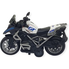 isiltikidsmoda Çek Bırak Motosiklet - MY66 -Beyaz (Lisinya)