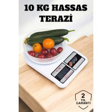 isiltikidsmoda Kompakt Tasarım ve Tek Tuşla Sıfırlama Özelliğiyle Kullanımı Kolay Mutfak Tartısı - Lisinya