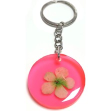 Ronanna Kartopu Çiçeği Papatya Epoksi Anahtarlık