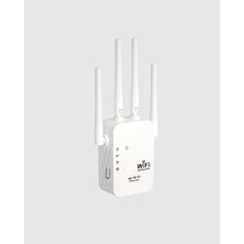isiltikidsmoda 300MBPS Wifi Menzil Genişletici 4 Antenli Wpa3 Güvenlikli Priz Tipi Repeater - Lisinya