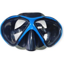 isiltikidsmoda Star Diving Dalış Maskesi ve Snorkel Yetişkin - 51711-MAVİ (Lisinya)