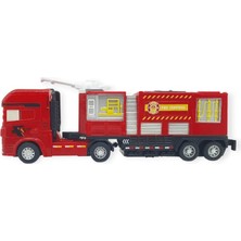isiltikidsmoda Metal Itfaiye Arabası - Arazöz 26CM - 706-45 (Lisinya)