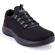 Dagoster DMA75-26107 Siyah Ortopedik Günlük Erkek  Spor Ayakkabı