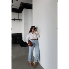 Özge Özgenç Kolları Güpür Işlemeli Gömlek