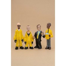 Saul Goodman | Walter White | Jesse Pinkman | Gustavo Fring 4"lü Figür