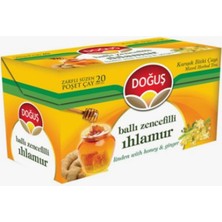 Doğuş Ballı Zencefilli Ihlamur Bitki Çayı 20X1,5 gr
