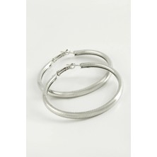 Ronanna Noktalı Boru Halka Küpe 4,5 cm