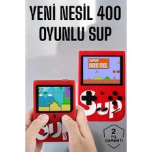 Yeni Nesil Çocuklara Özel Sup 400 Oyunlu Mini El Konsolu Nemere