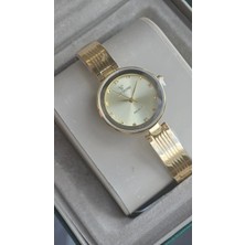 Raymond Kadın Kol Saati C GOLD-R206  Çelik Kordon