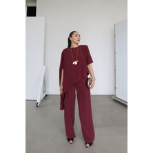 Özge Özgenç Beli Lastikili Modal Pantolon